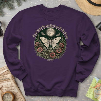 Yeats Moon Moth Sweatshirt