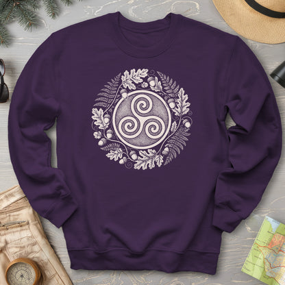 Autumn Triskele Wreath Sweatshirt