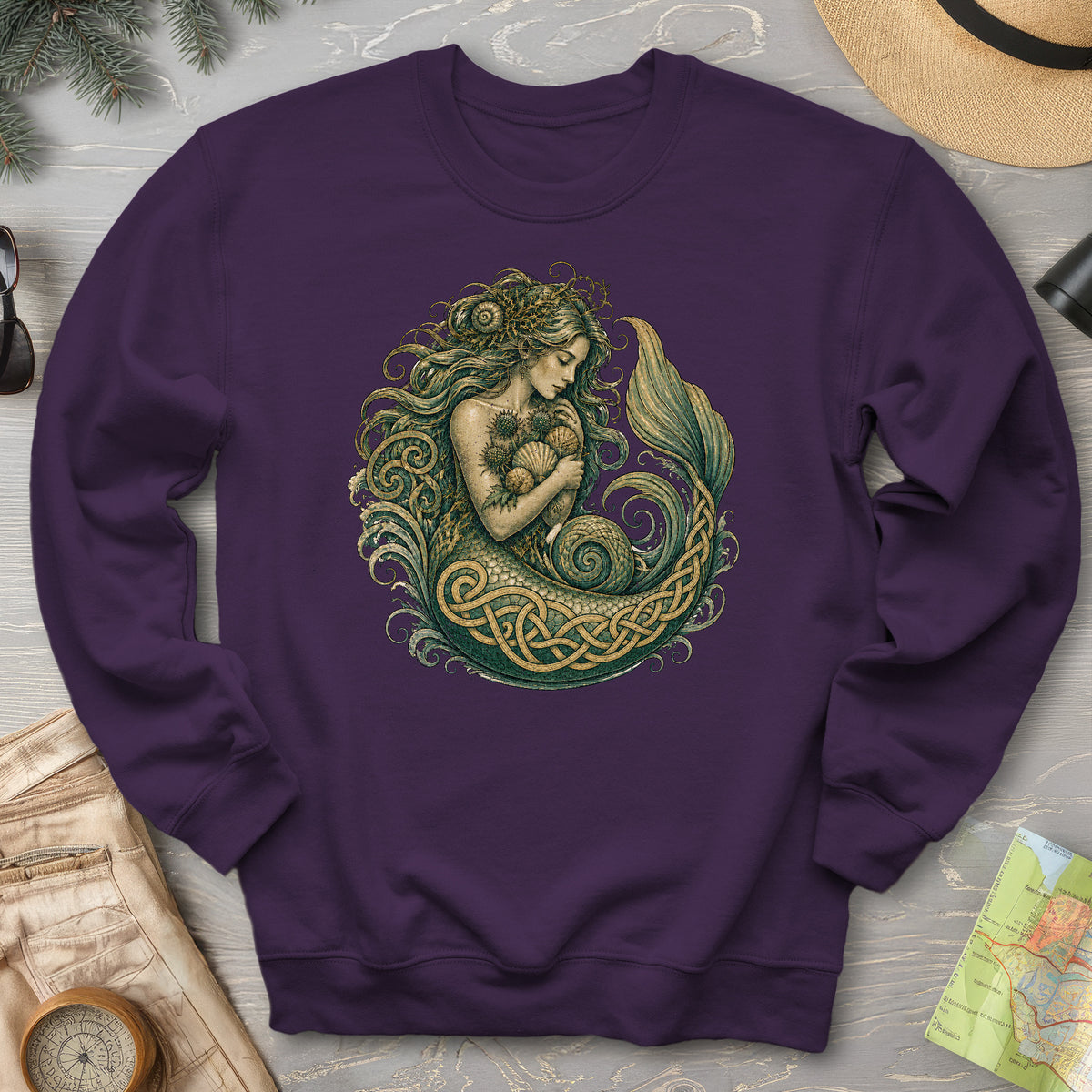 Celtic Mermaid Sweatshirt