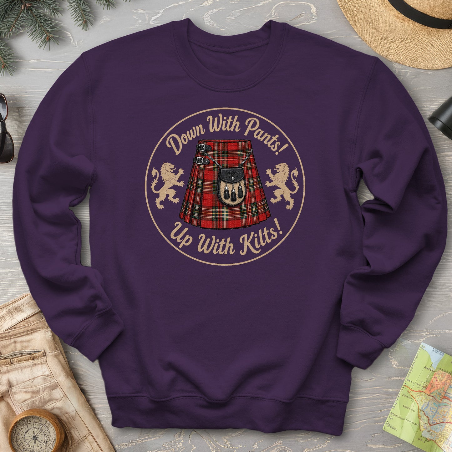 Up With Kilts Sweatshirt