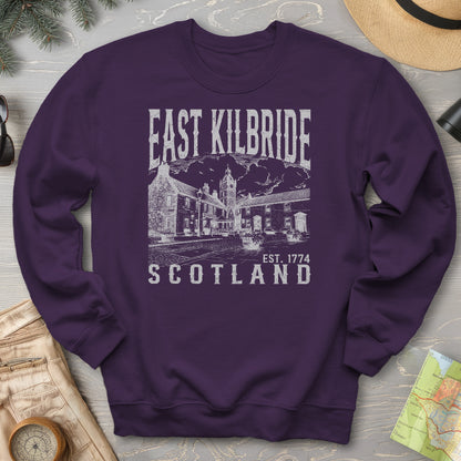 East Kilbride Scotland Sketch Sweatshirt