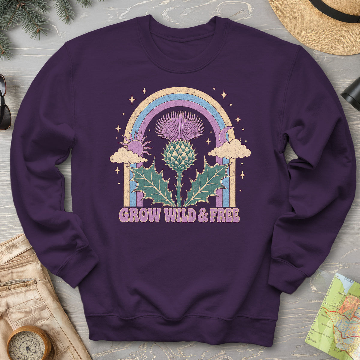 Wild & Free Thistle Sweatshirt