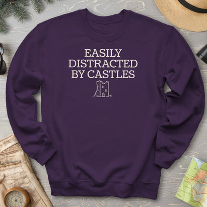 Distracted By Castles Sweatshirt