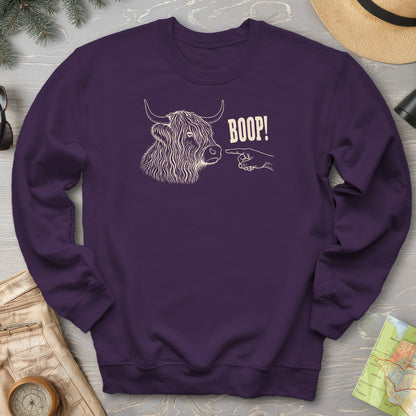 Boop Highland Coo Sweatshirt