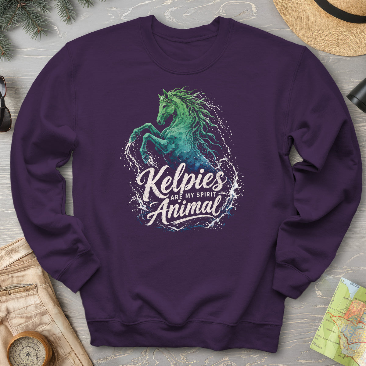 Kelpie Spirit Animal Sweatshirt