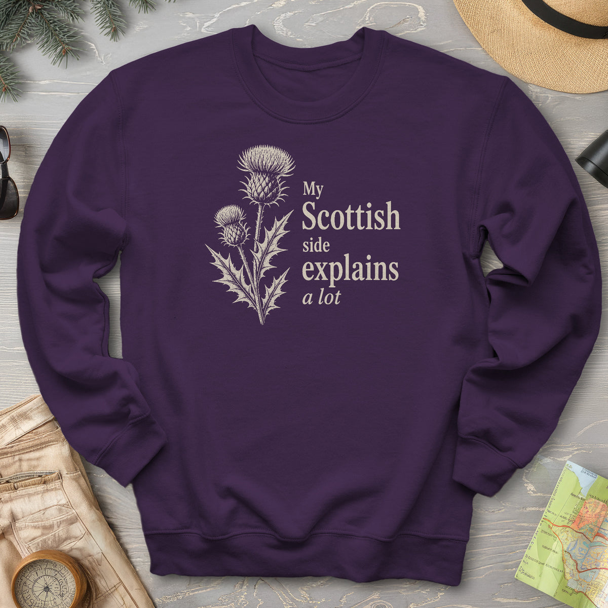 My Scottish Side Sweatshirt