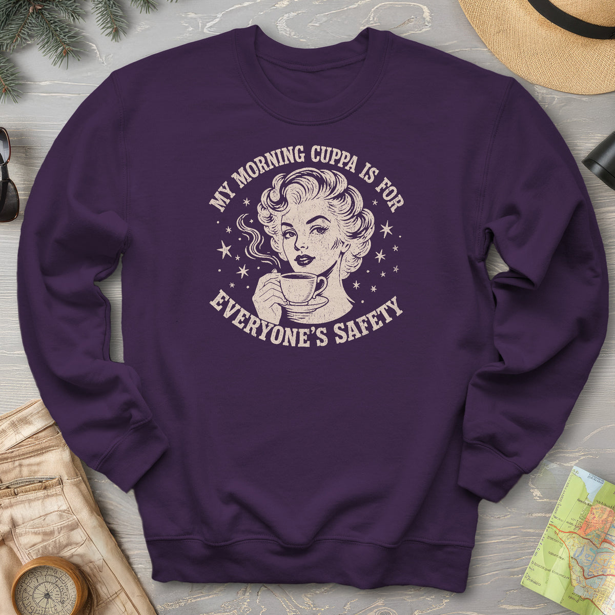 Morning Cuppa Safety Sweatshirt
