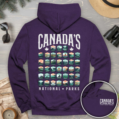 Canada's National Parks "Badges" Hoodie