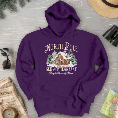 North Pole Bed and Breakfast "Heavenly Peace" Hoodie