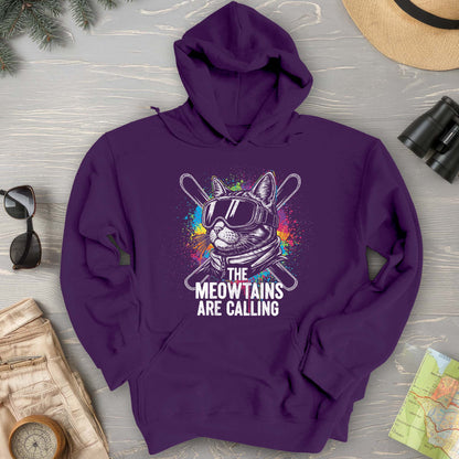 The Meowtains are Calling Hoodie