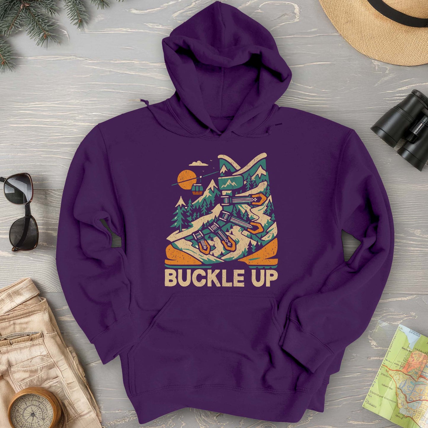 Buckle Up Ski Boot Hoodie
