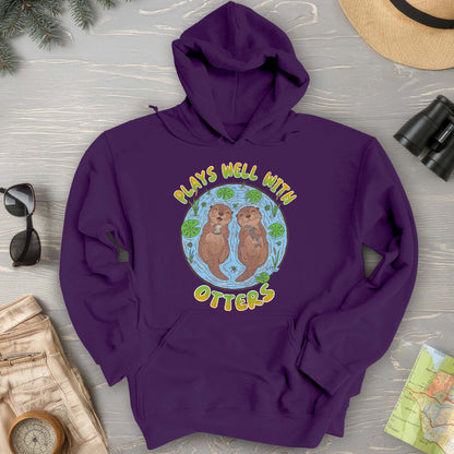 Plays Well With Otters Hoodie