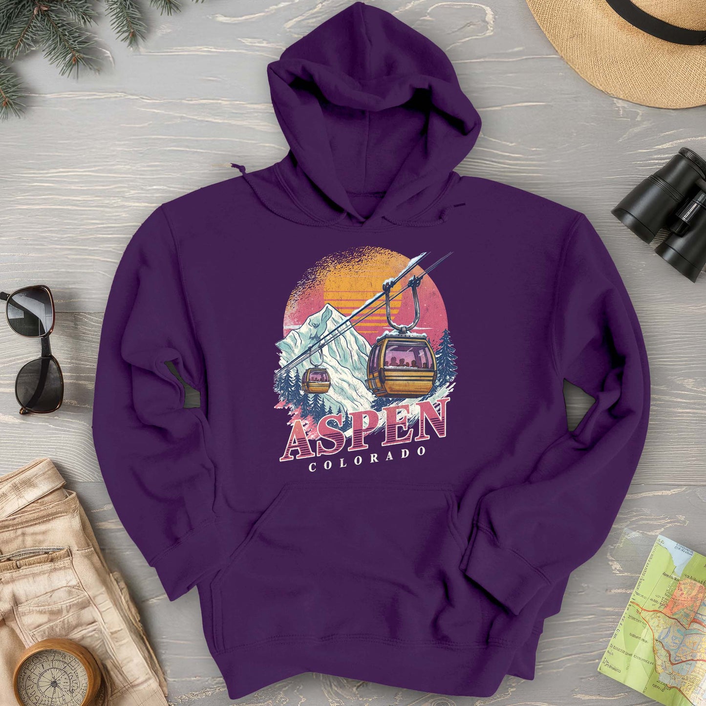 Aspen Retro Blast Hoodie