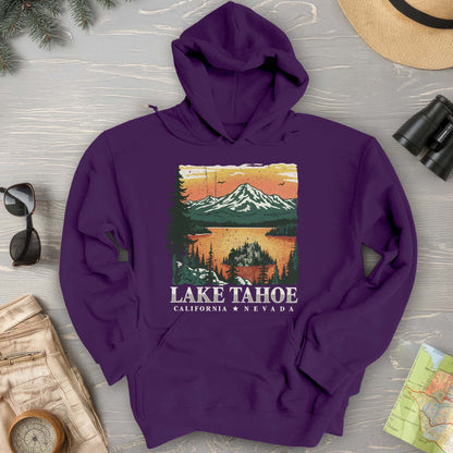 Lake Tahoe Emerald Bay Sunset Hoodie
