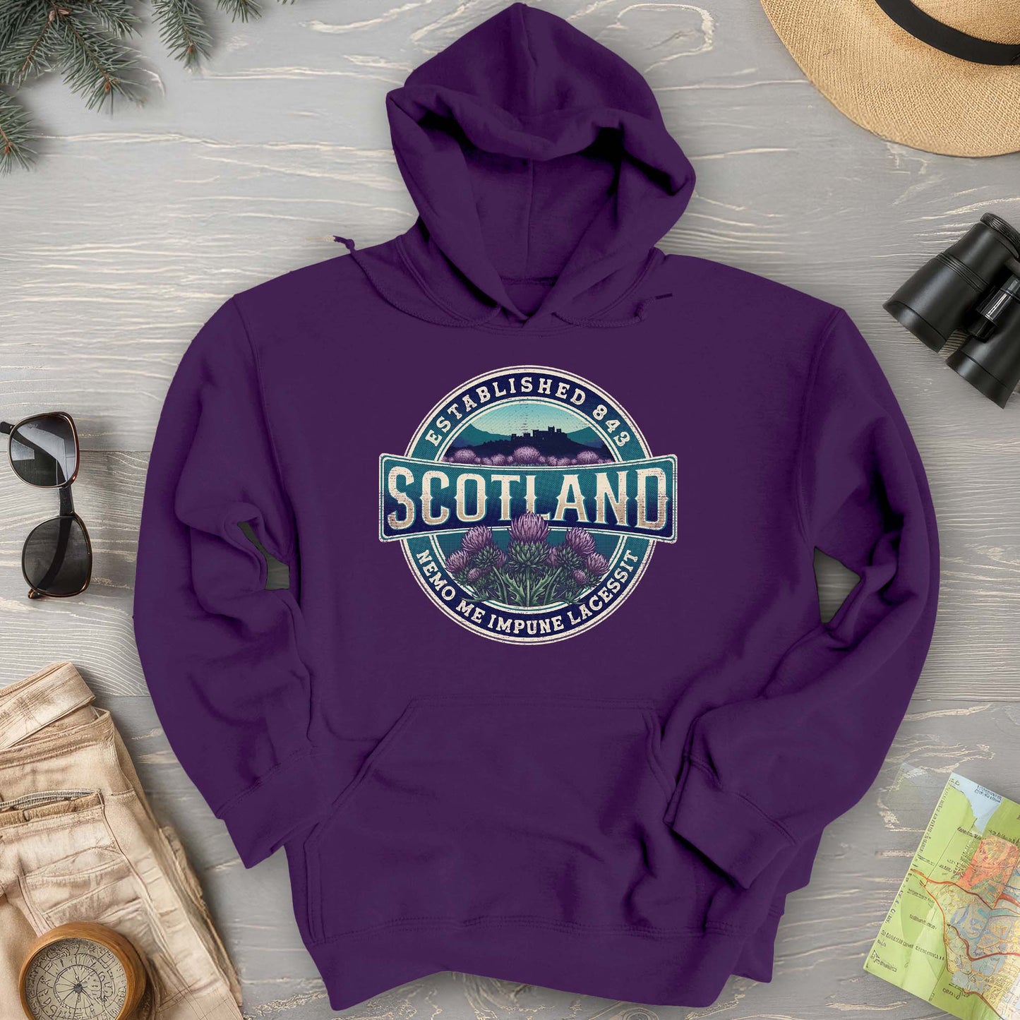 Scotland Badge Hoodie
