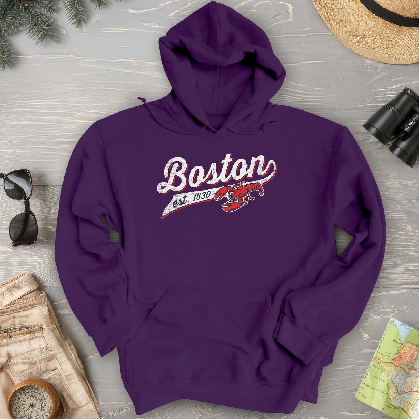 Boston Banner Hoodie