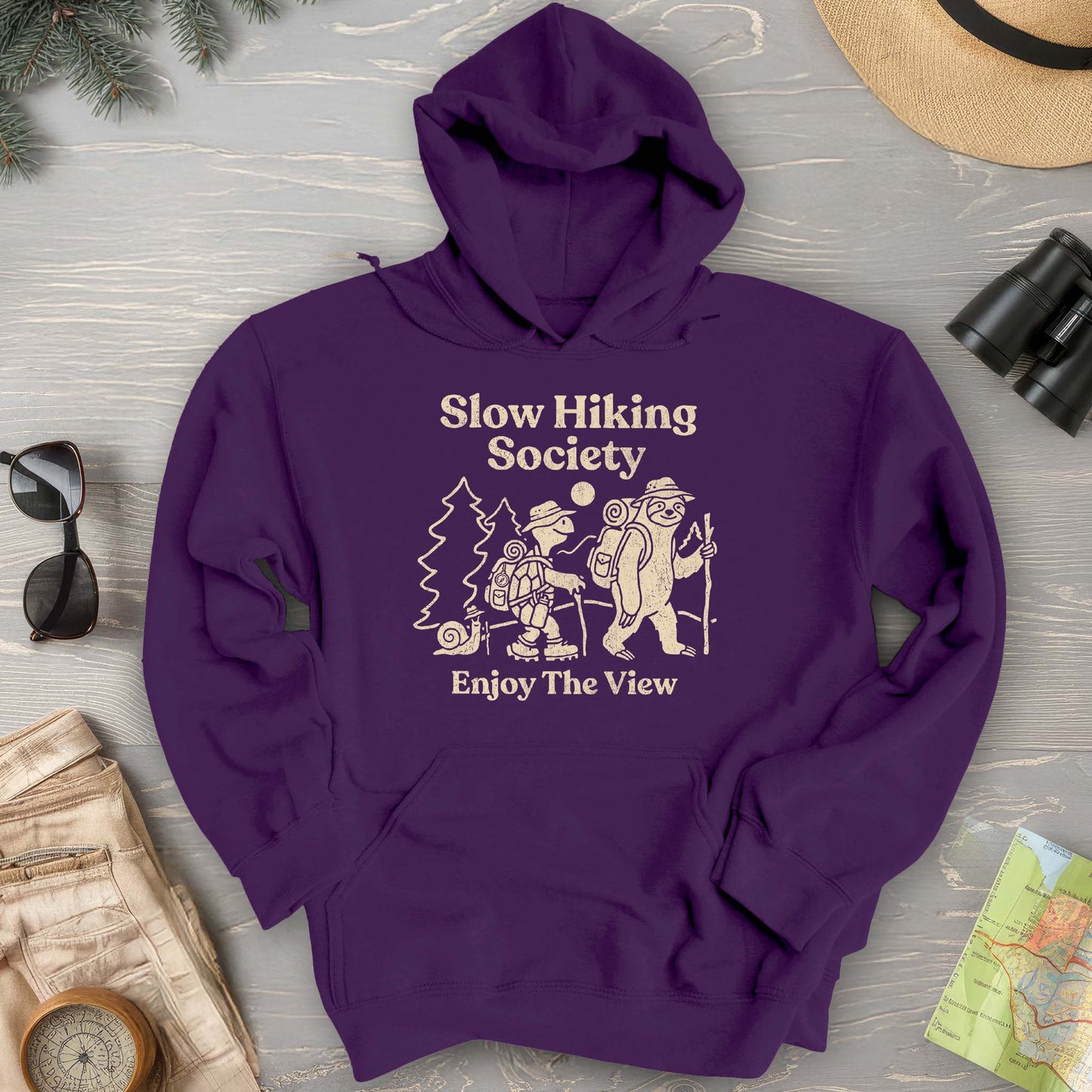 Slow Hiking Society Hoodie