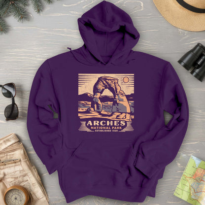 Arches Cut-Out Hoodie