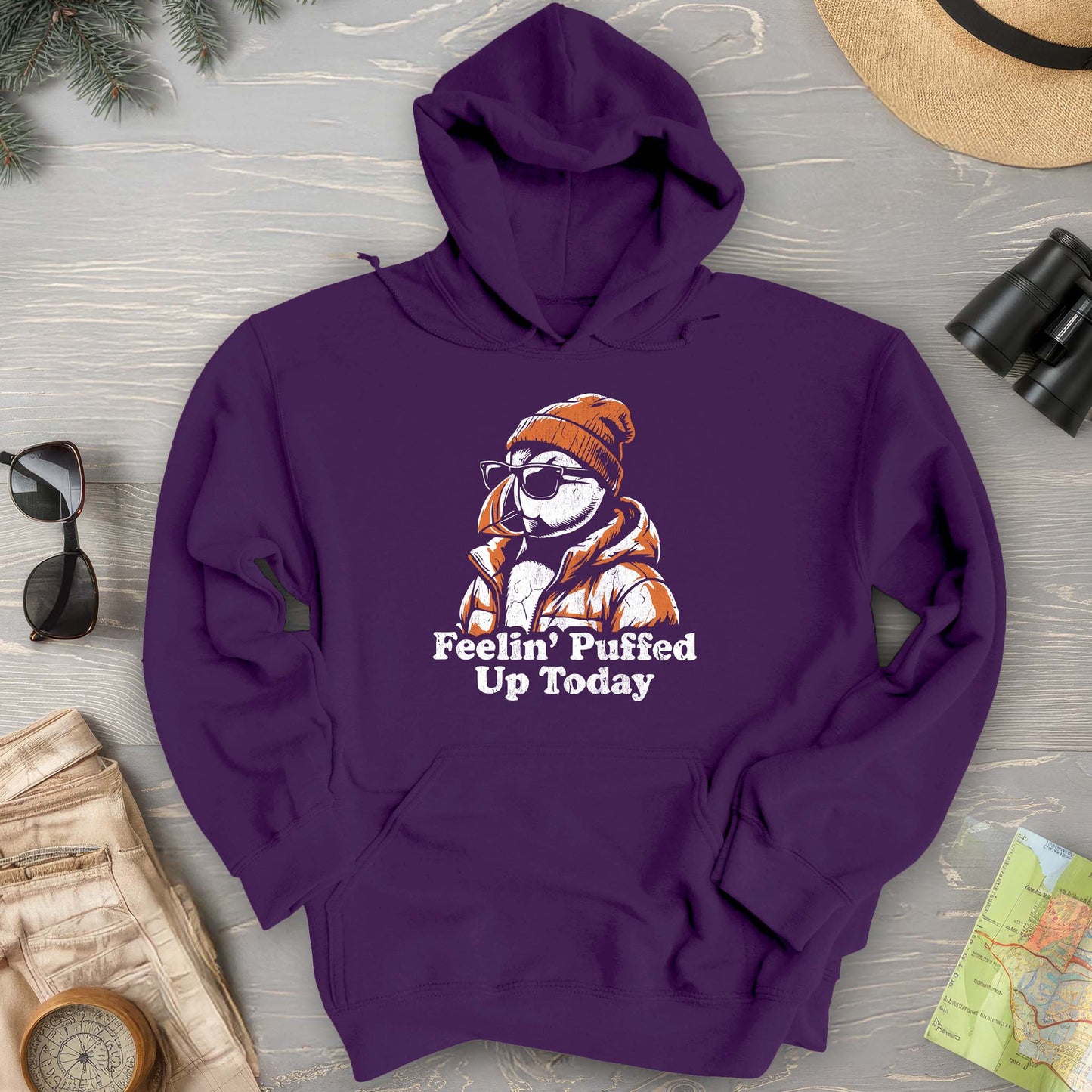 Puffin Puffed Up Hoodie