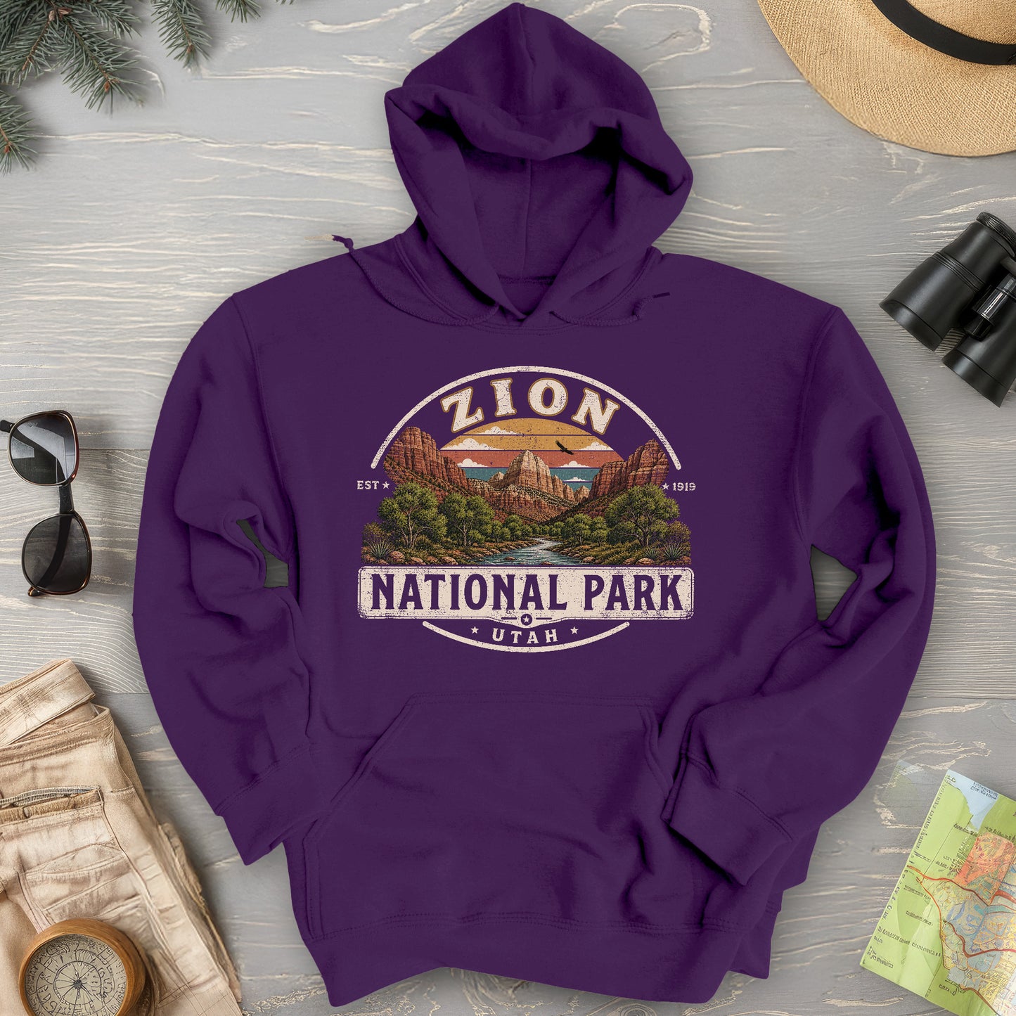 Zion Medallion Hoodie