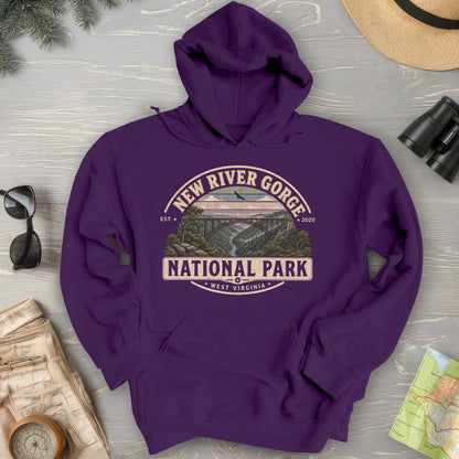 New River Gorge Medallion Hoodie