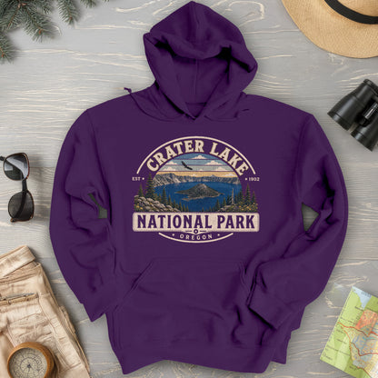 Crater Lake Medallion Hoodie