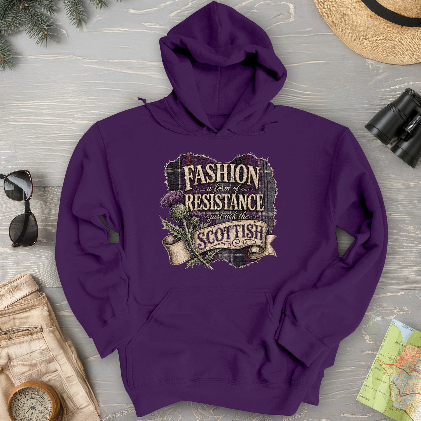 Fashion Resistance Scottish Hoodie