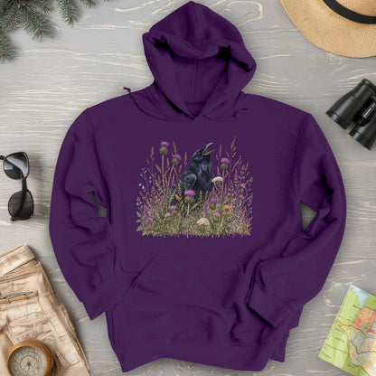 Botanical Raven Hoodie