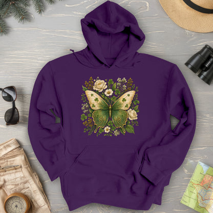 Irish Butterfly Floral Hoodie