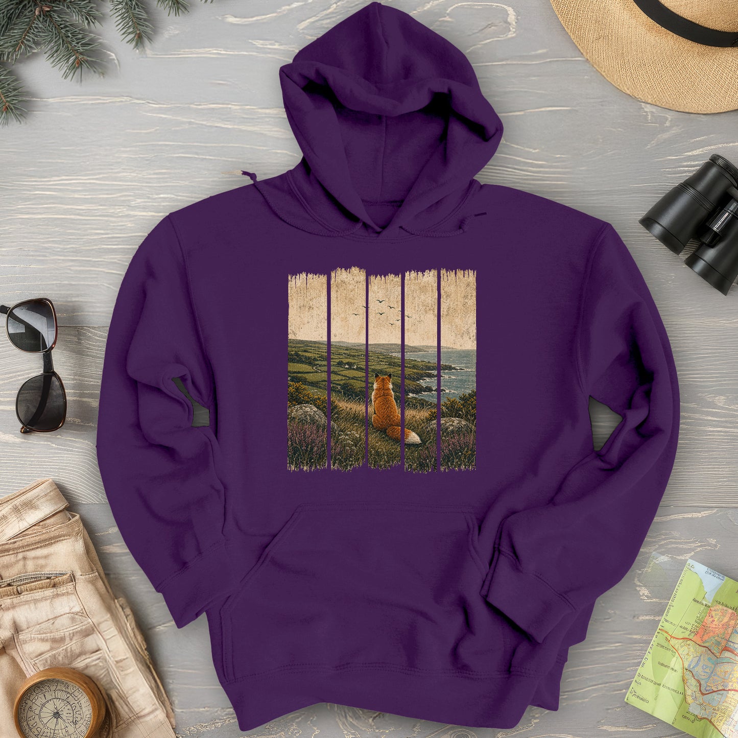 Ireland Fox Panels Hoodie
