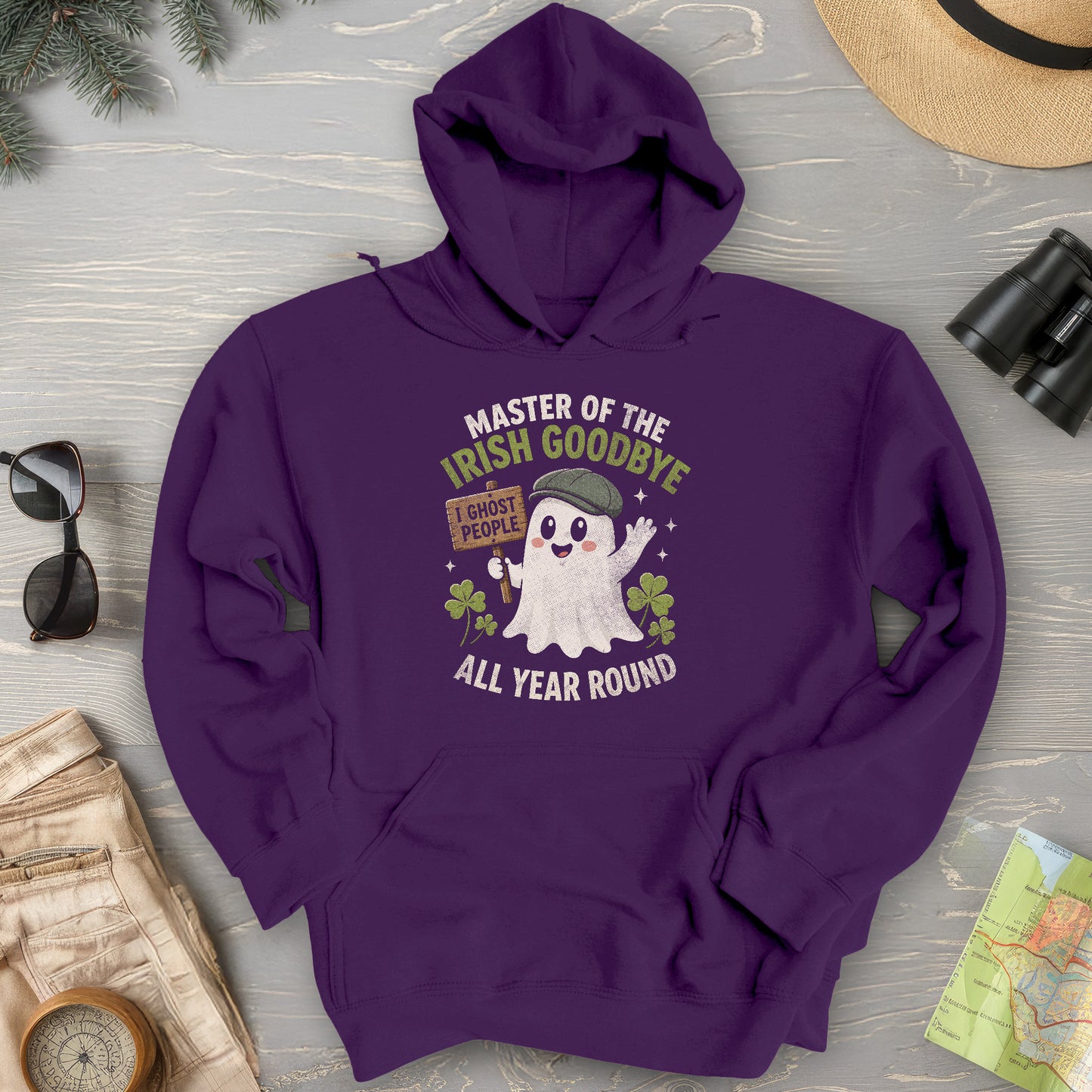 Irish Goodbye Ghost Hoodie
