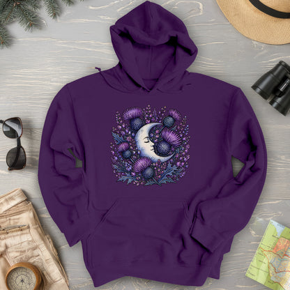 Botanical Moon Thistle Hoodie