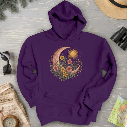Shamrock Crescent Moon Hoodie