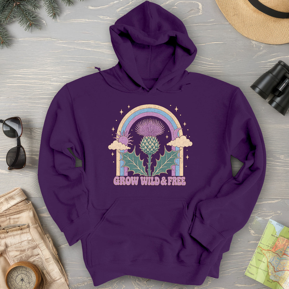 Wild & Free Thistle Hoodie