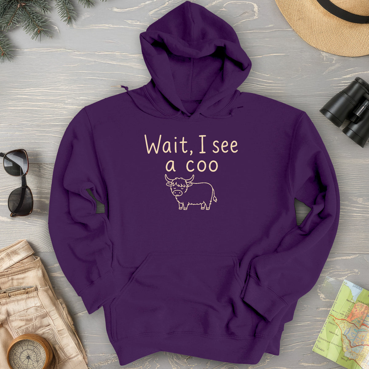 Wait I See A Coo Hoodie