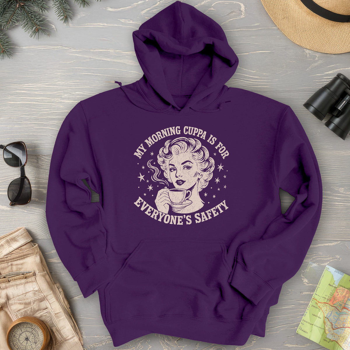 Morning Cuppa Safety Hoodie