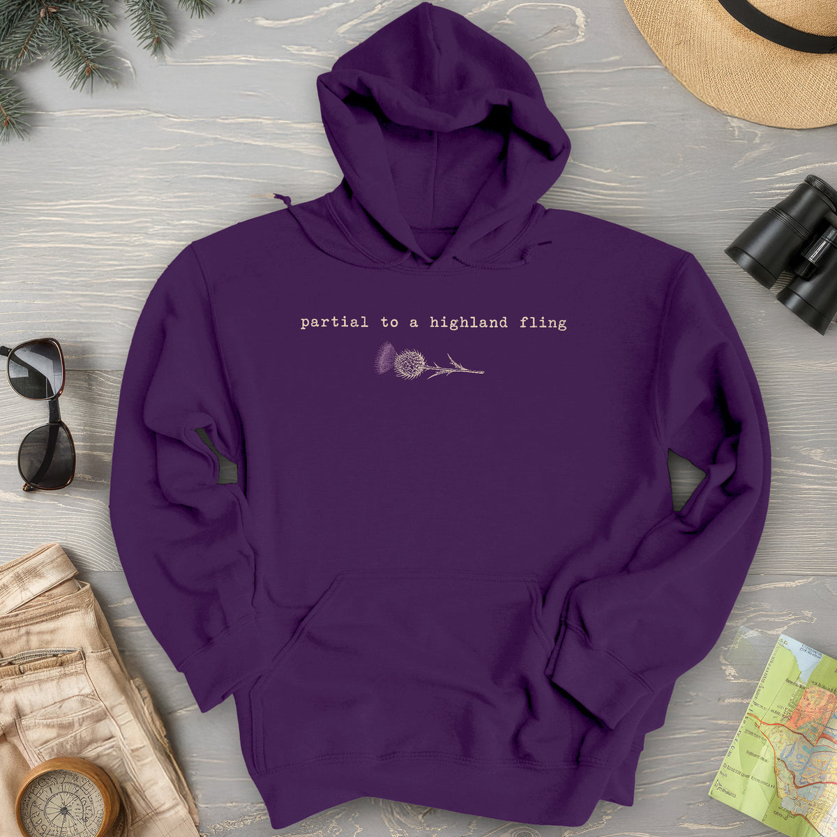 Partial Highland Fling Hoodie
