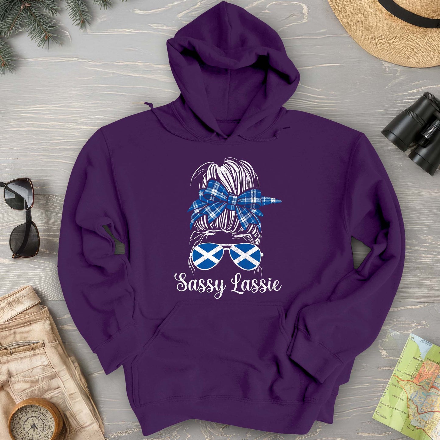 Scottish Sassy Lassy Hoodie