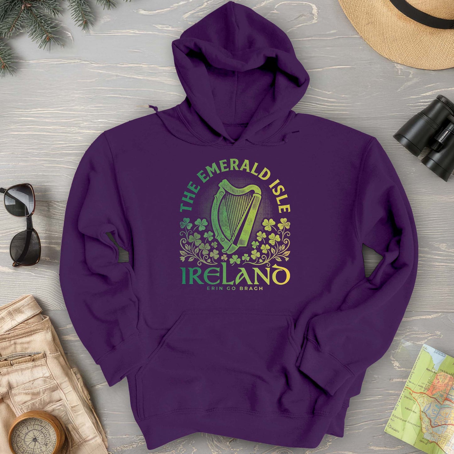 Ireland Erin Harp Hoodie