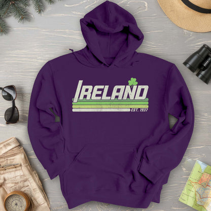 Ireland Retro Stripe Hoodie