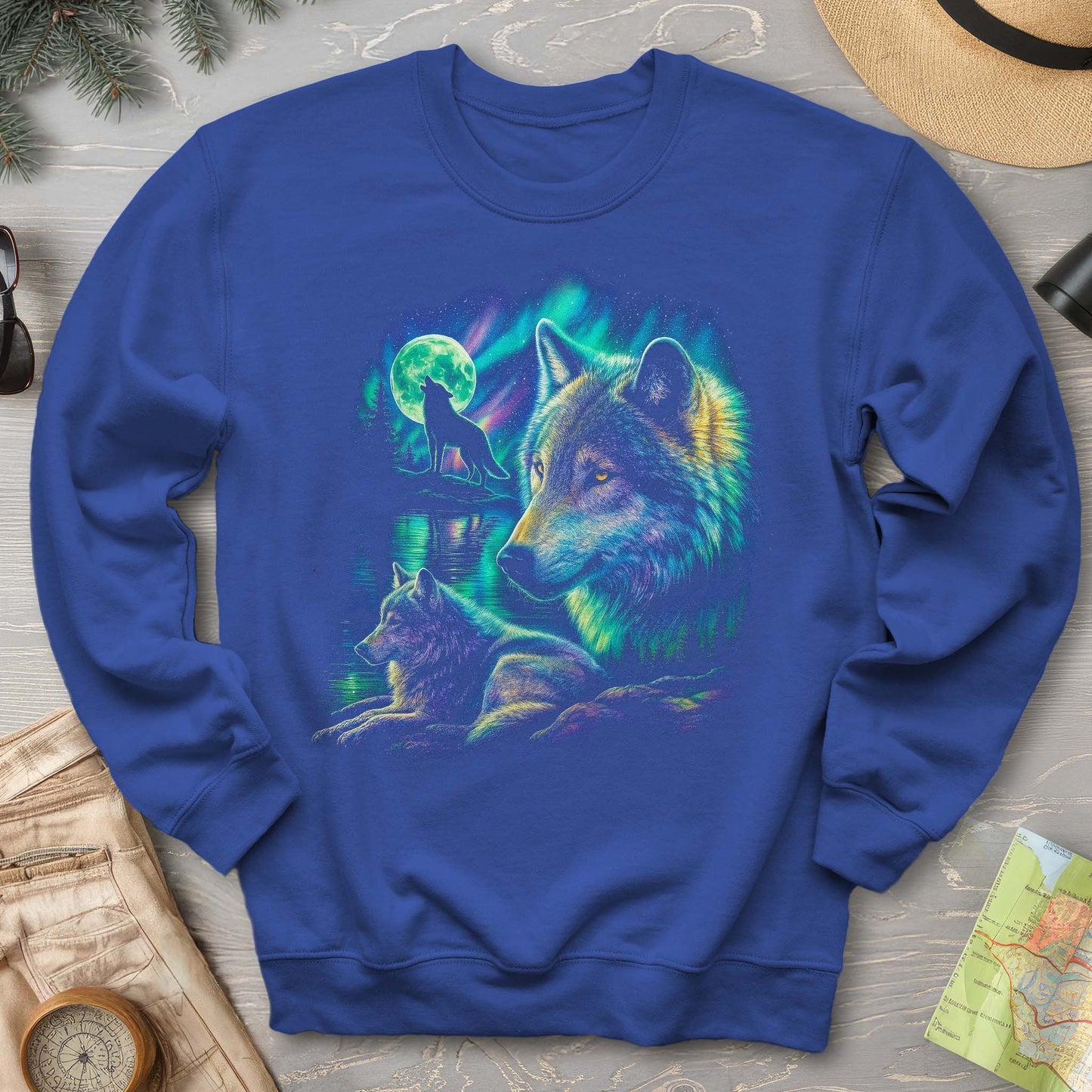 Wolves in the Night Sweatshirt