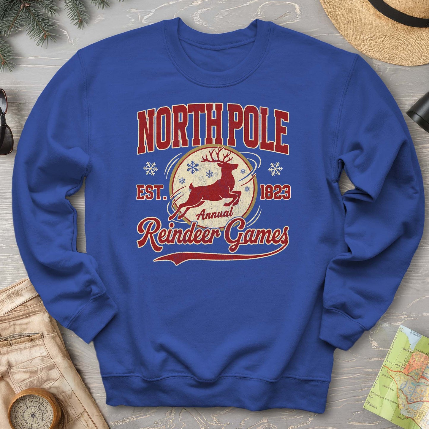 North Pole Annual Reindeer Games Sweatshirt
