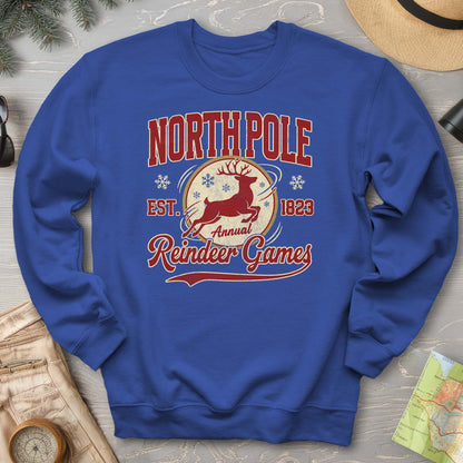 North Pole Annual Reindeer Games Sweatshirt
