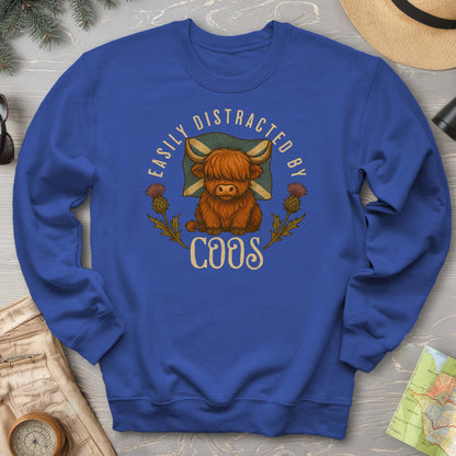 Easily Distracted By Coos Sweatshirt