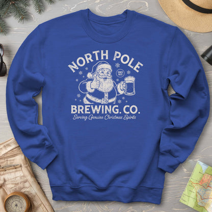 North Pole Brewing Company Vintage Print Sweatshirt