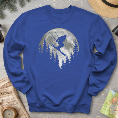 Bigfoot Ski Moon Sweatshirt