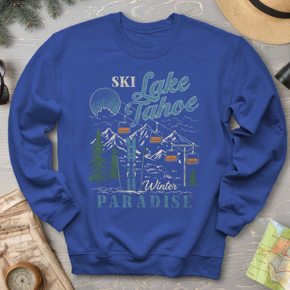 Retro "Ski Lake Tahoe" Sweatshirt