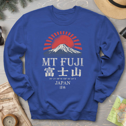 Mount Fuji Rising Sun Sweatshirt