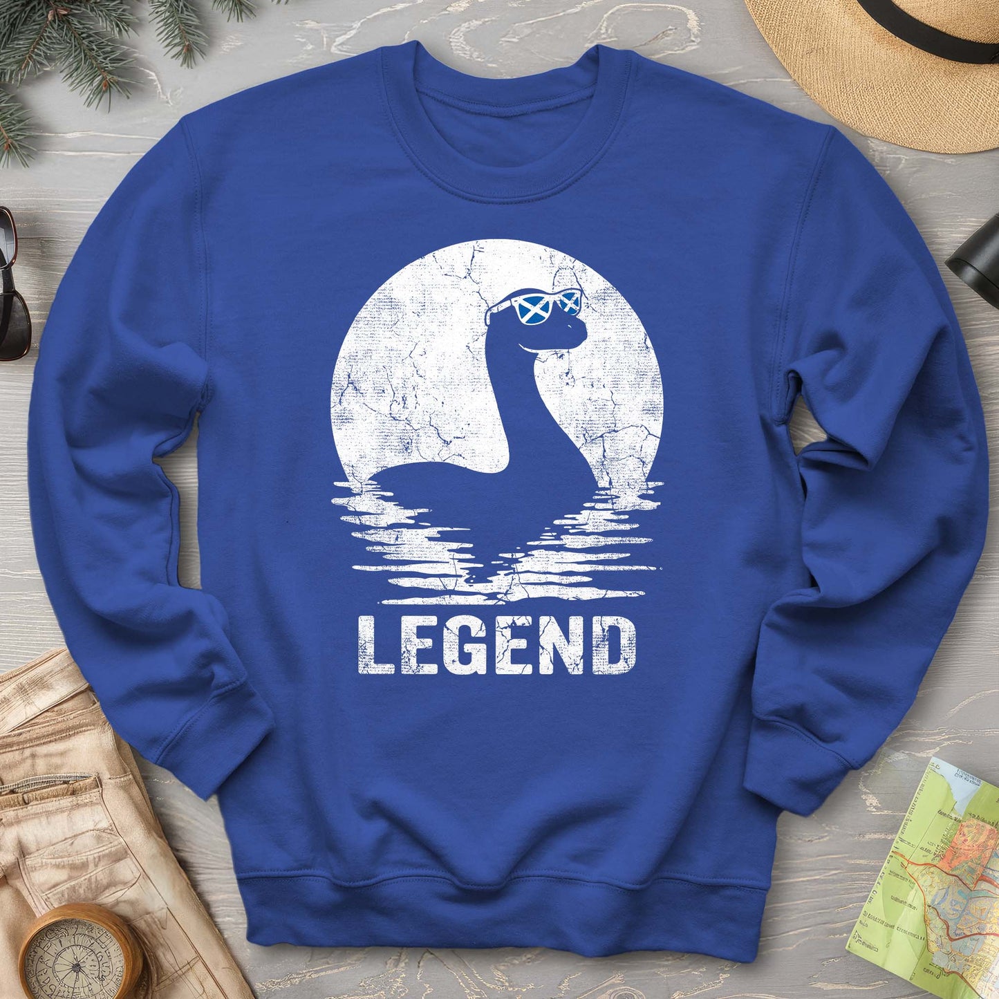 Legend Nessie Sunglasses Sweatshirt