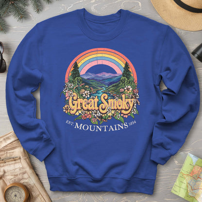 Smoky Mountains Rainbow Sweatshirt